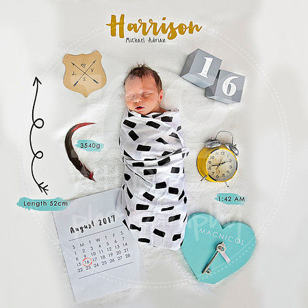 Newborn Portraits by RG Wild Photography Harrison 2017