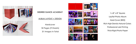 8"x8" Hardcover Layflat Album [31 IMAGES IN TOTAL]