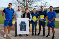 Alkimos PS Rugby Union Squad Jersey Presentation